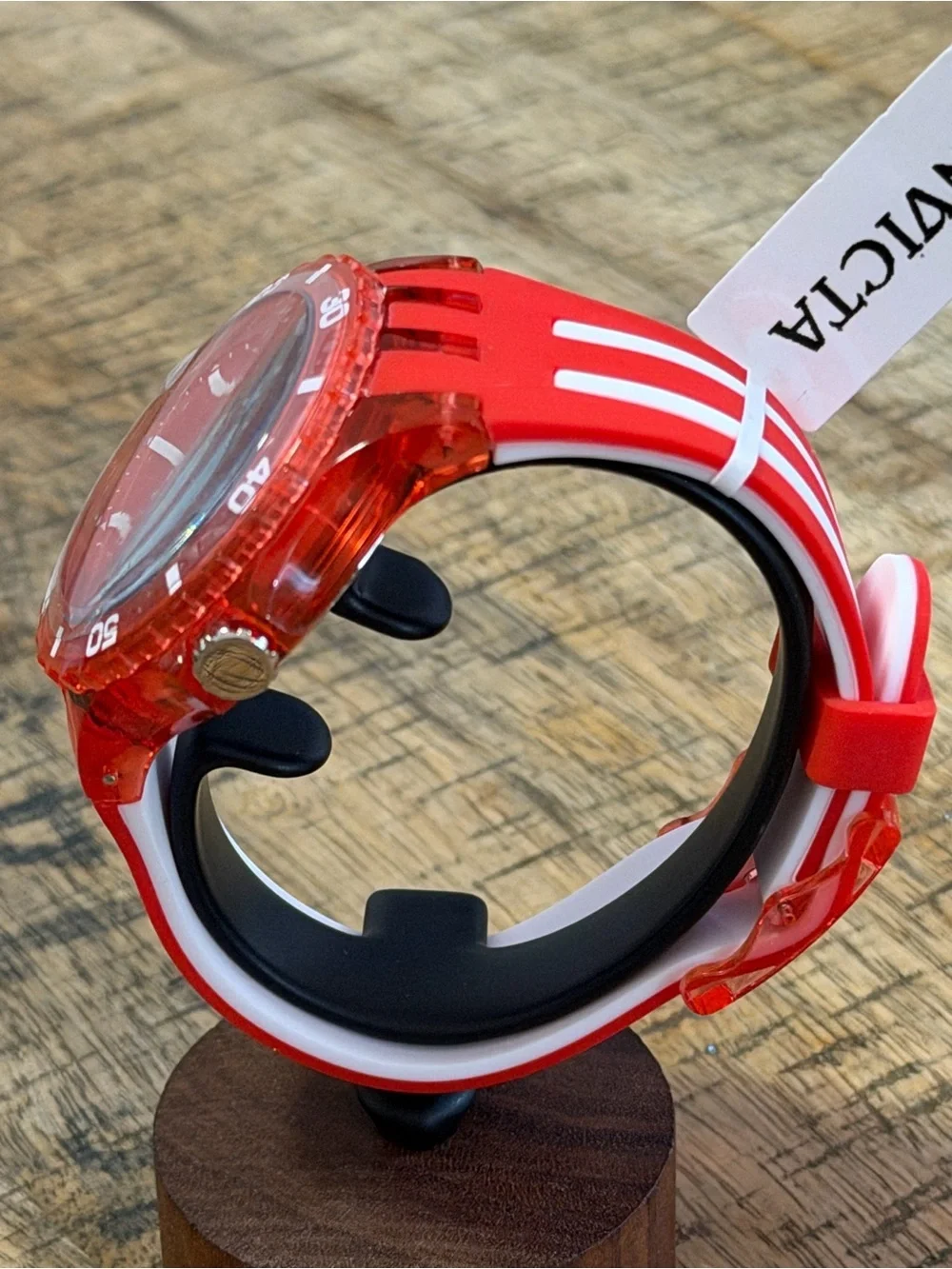 NEW Invicta Subaqua 69450 Red Translucent Dive Watch 44mm NIB